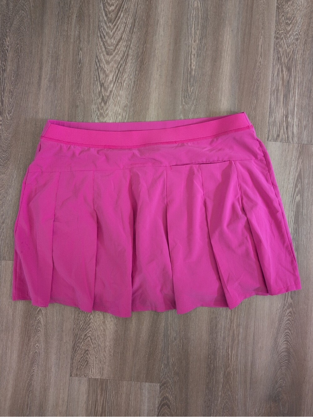 Ralph Lauren RLX Pleated Performance Skort 17" Pink Golf Tennis Pickleball SZ L
